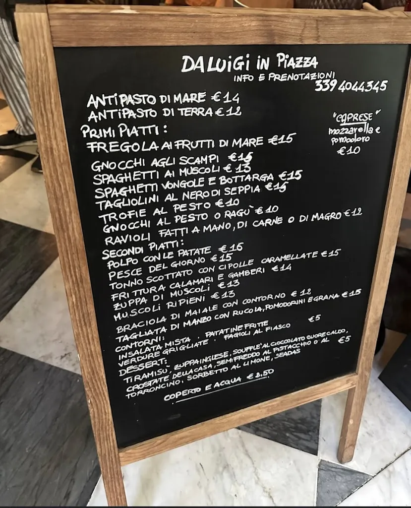 Menu_Da Luigi in Piazza_La Spezia_image_4