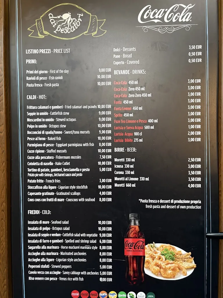 Menu_Dai Pescatori_La Spezia_immagine_3