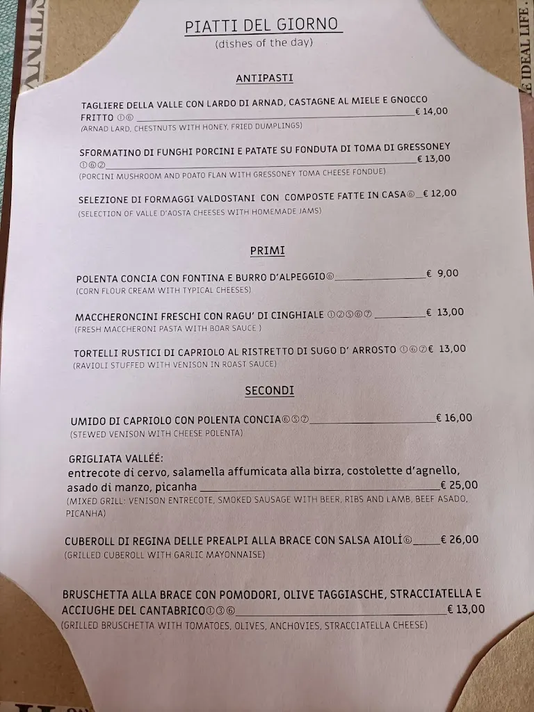 Menu_Ristorante Pizzeria Walserschild_Gressoney-La-Trinitè_immagine_1