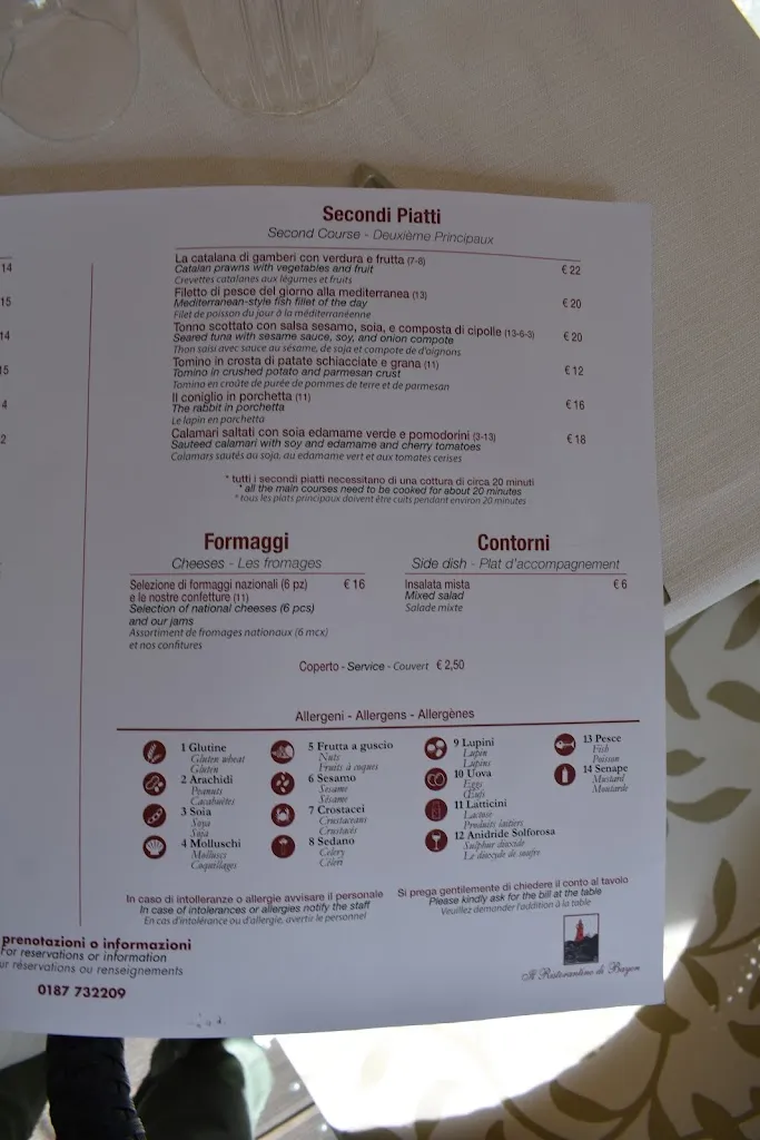 Menu_Il Ristorantino di Bayon_La Spezia_immagine_2