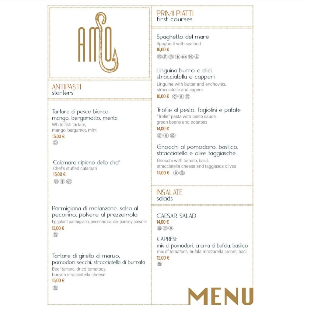 Menu_Amo Ristorante Cocktail Wine_La Spezia_image_1