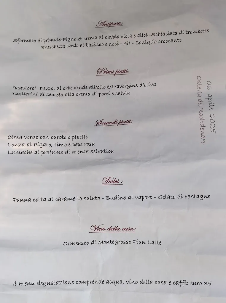 Menu_Osteria del Rododendro_Mendatica_image_1