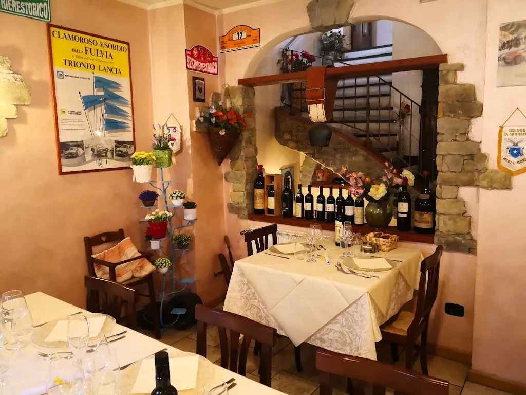 Osteria del Rododendro restaurant in Mendatica
