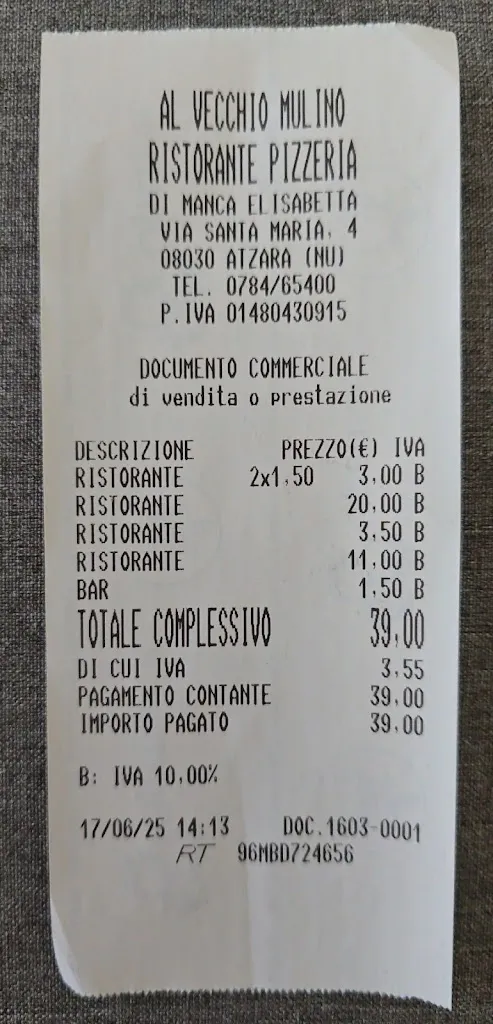 Marco C.T._Al Vecchio Mulino Atzara_Molino Vecchio-Scapitola-Baio_review