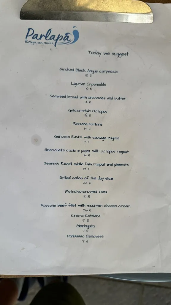 Menu_Parlapà Bottega con cucina_Moneglia_image_2