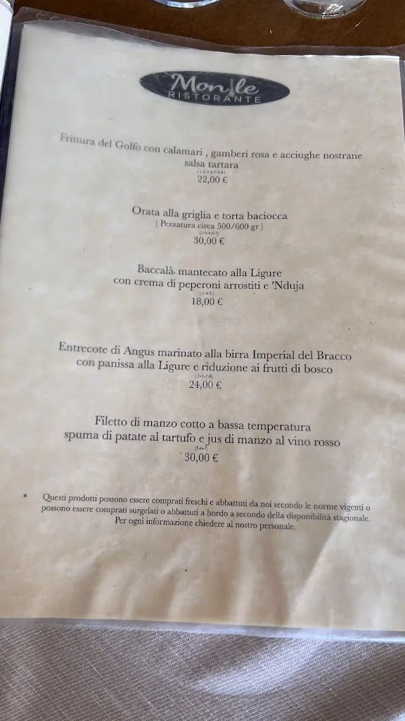 Menu_Ristorante Monile_Moneglia_image_3