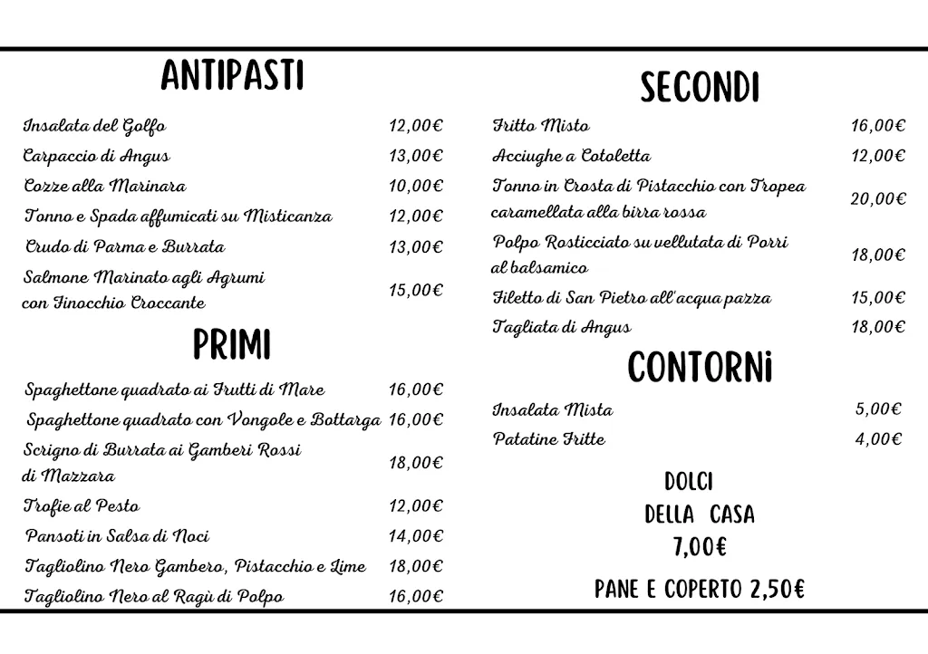 Menu_Da Lillo Ristorante_Moneglia_imagen_2