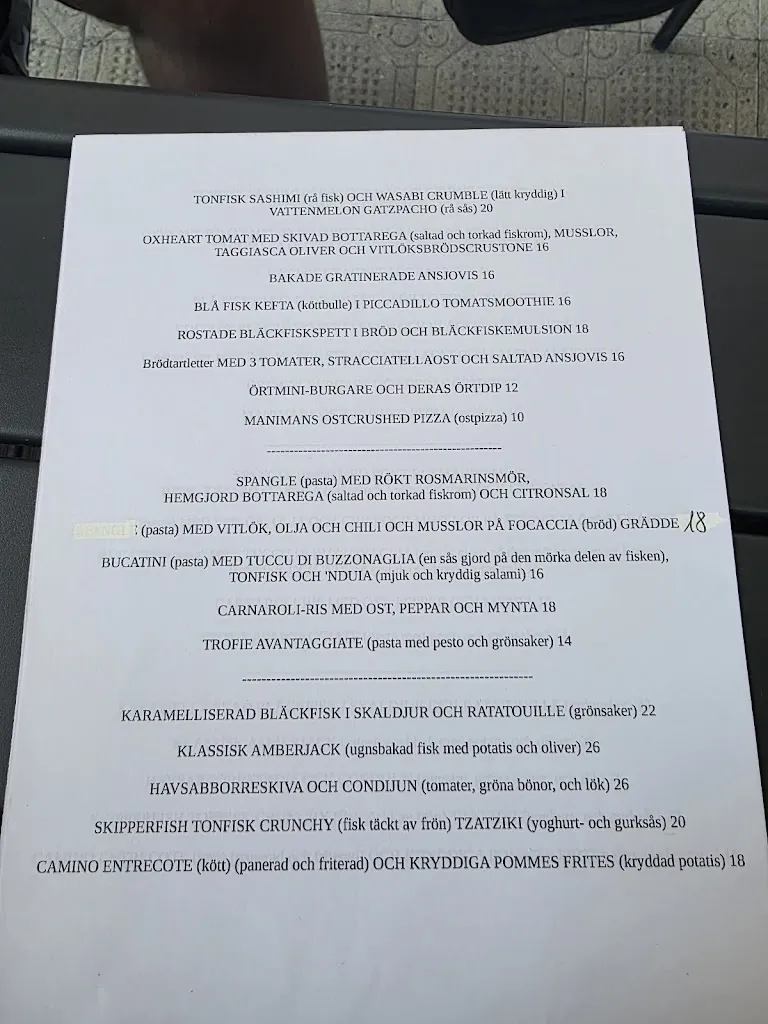 Menu_Maniman Inosteria_Moneglia_image_1