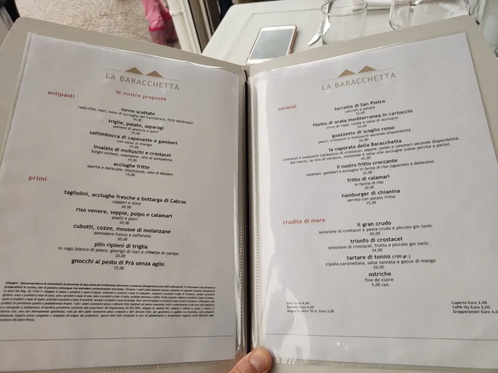 Menu_La Baracchetta Noli_Noli_image_1