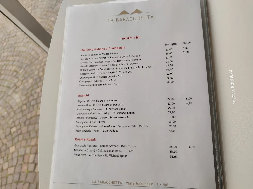 Menu_La Baracchetta Noli_Noli_image_2