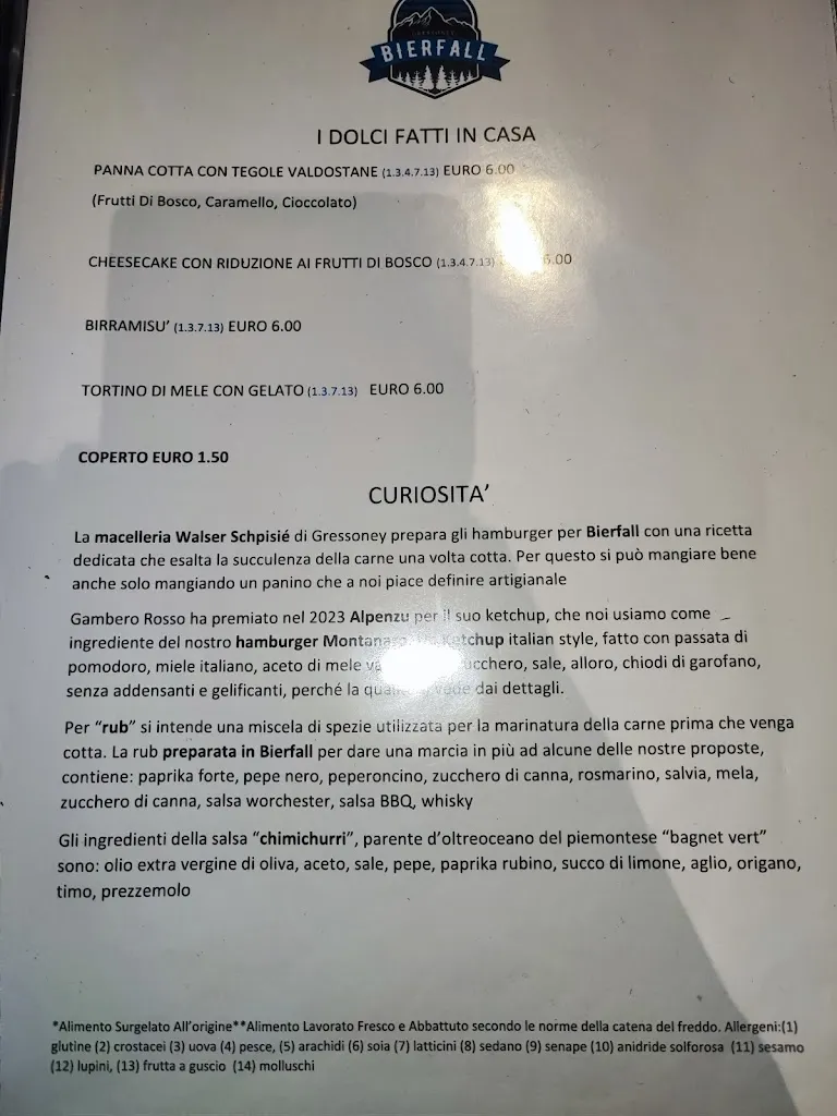 Menu_Bierfall birreria con cucina_Gressoney-Saint-Jean_image_3