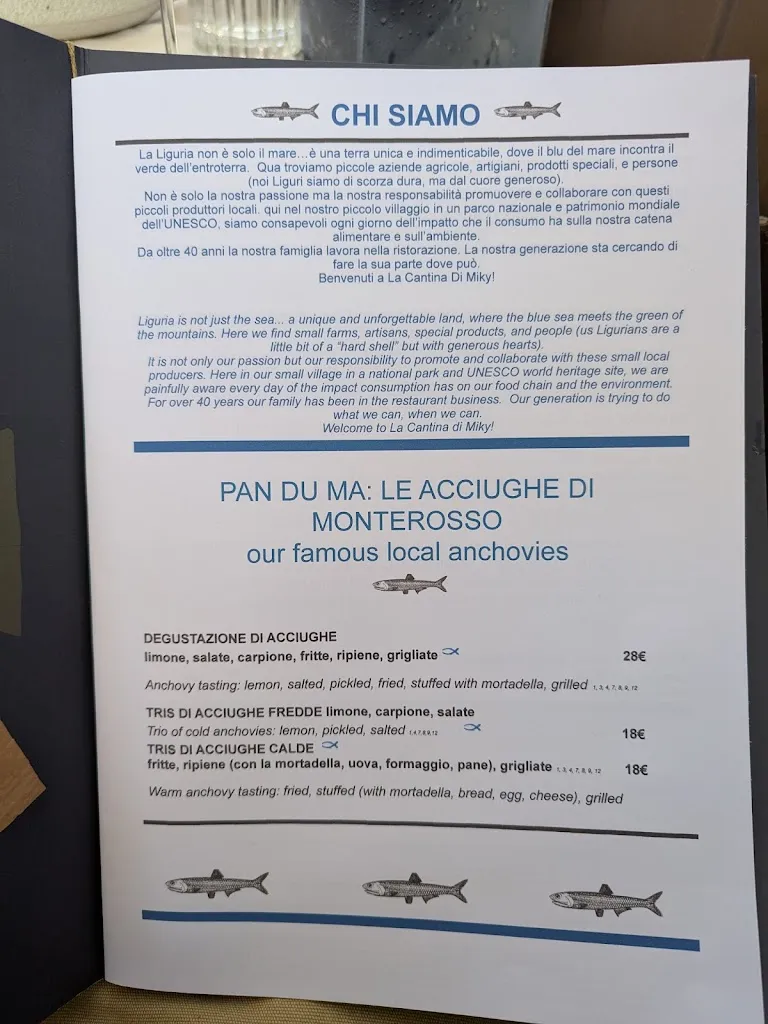 Menu_La Cantina Di Miky_Monterosso al Mare_image_1