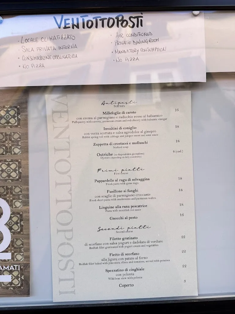 Menu_Ventottoposti Ristorante_Monterosso al Mare_image_2