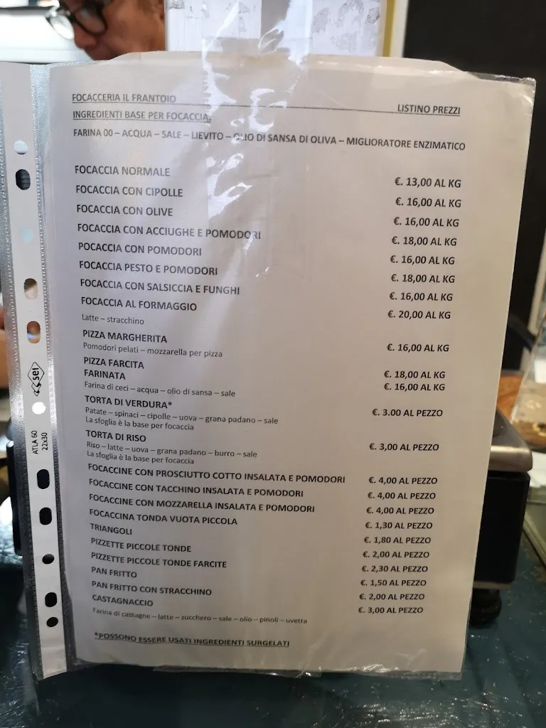 Menu_Il Frantoio_Monterosso al Mare_image_2