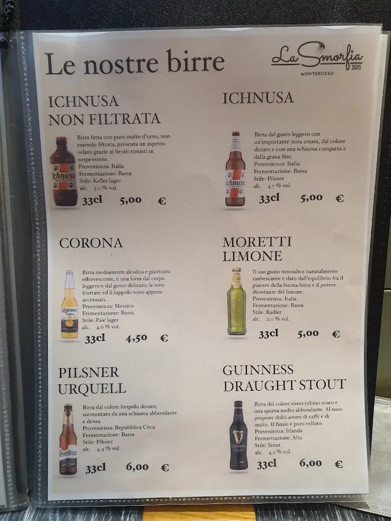 Menu_Pizzeria La Smorfia_Monterosso al Mare_image_1