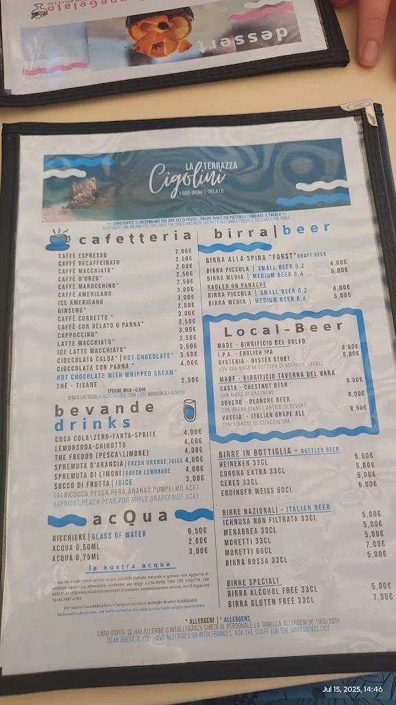 Menu_Nuovo Eden Bar & Gelateria_Monterosso al Mare_image_1