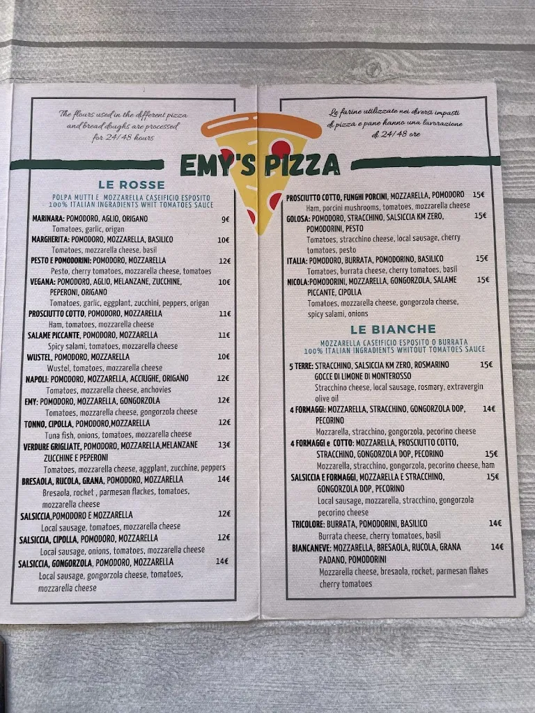 Menu_EMY'S WAY Ristorantino Frizzeria_Monterosso al Mare_image_1