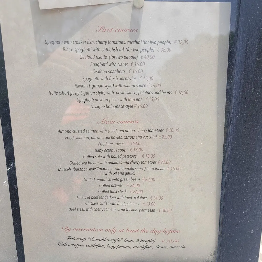 Menu_Barabba In White_Monterosso al Mare_image_3