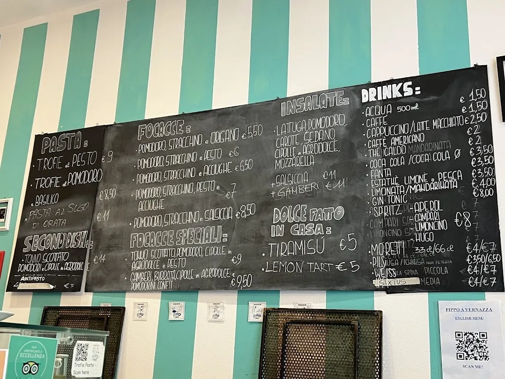 Menu_Pippo a Vernazza - Tradizione&StreetFood_Monterosso al Mare_image_1