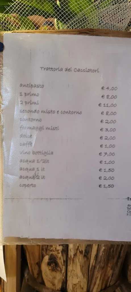 Menu_Trattoria dei Cacciatori_Osteria dei Cacciatori-Stella_image_1