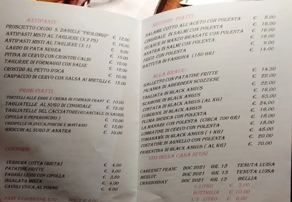 Menu_Trattoria Al Cacciatore_Osteria dei Cacciatori-Stella_image_2