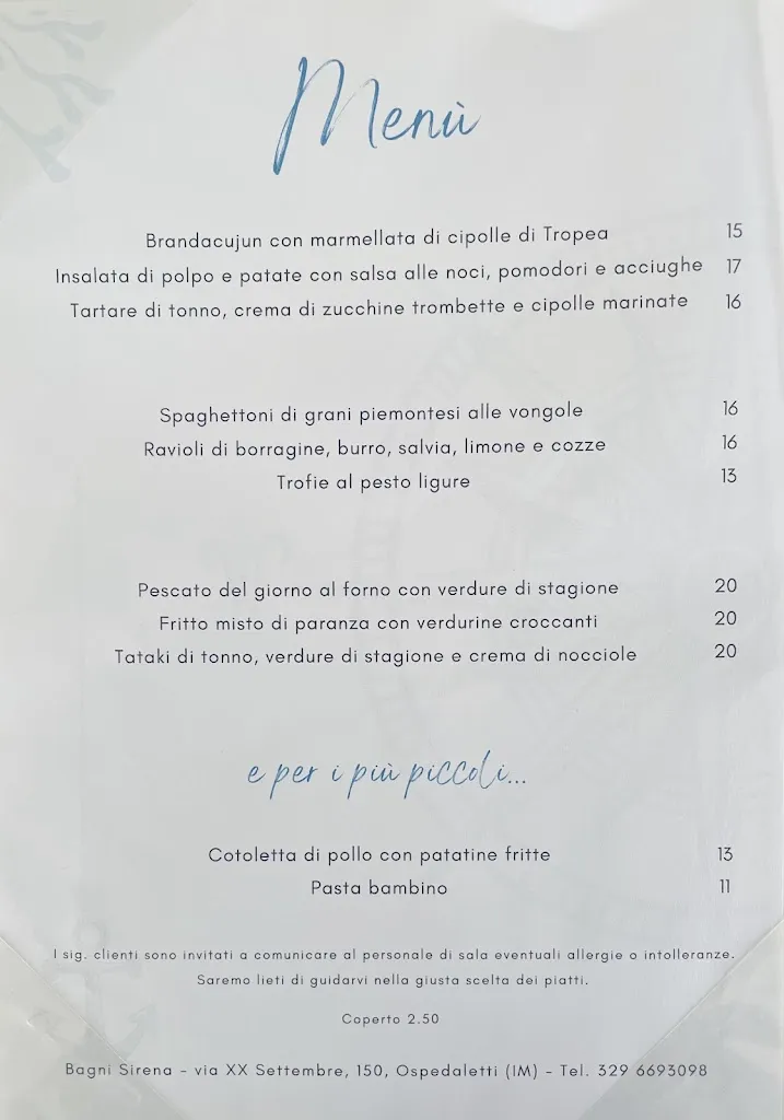 Menu_Sirena Beach_Ospedaletti_image_1