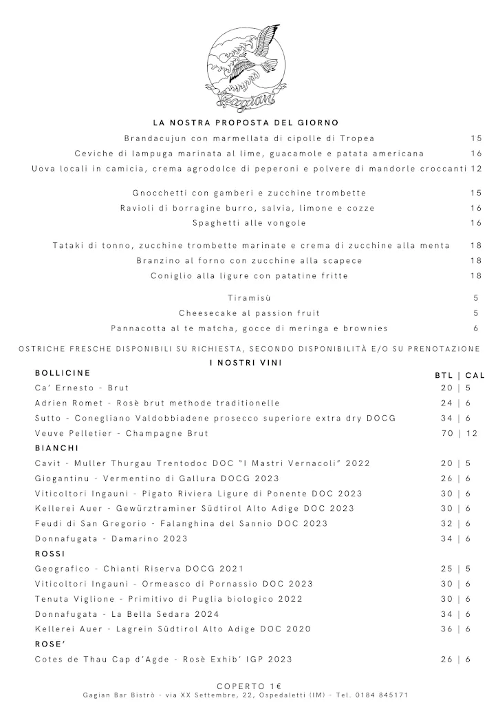 Menu_Gagian Bar Bistrò_Ospedaletti_image_1
