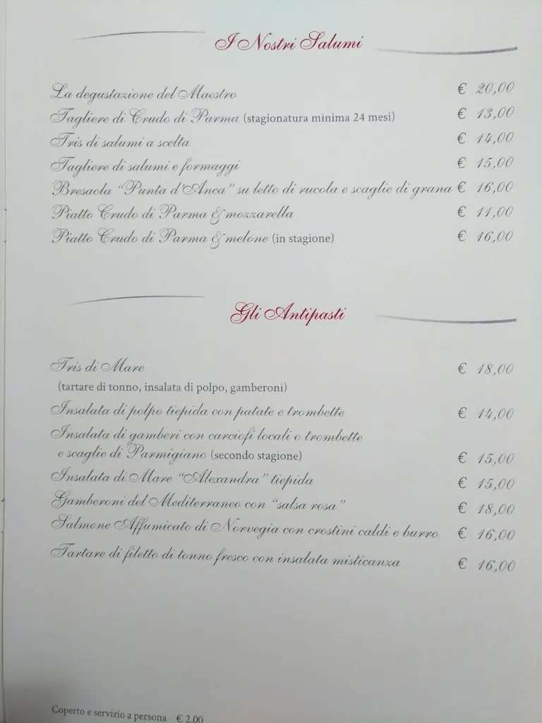 Menu_Restaurant Bar Gelateria Alexandra_Ospedaletti_image_3