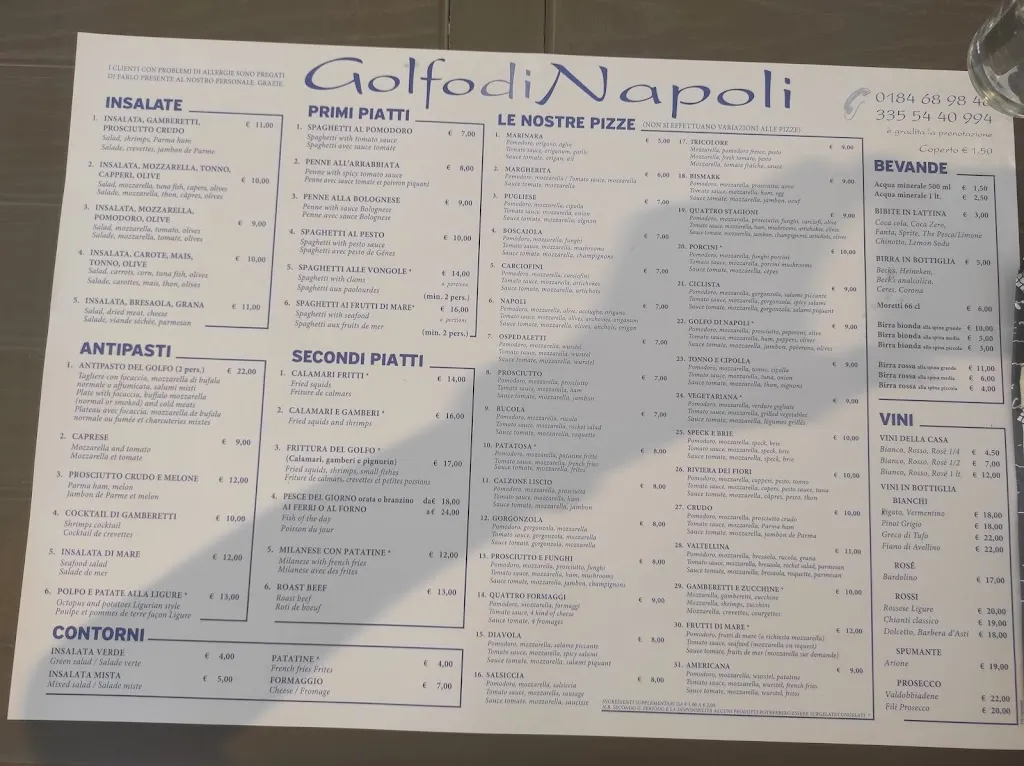 Menu_Ristorante Pizzeria Golfo di Napoli_Ospedaletti_image_4
