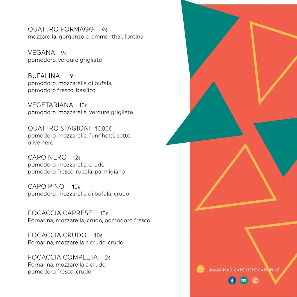 Menu_Marina Di Capo Nero e Capo Pino Restaurant, Beach&Yacht club_Ospedaletti_immagine_3