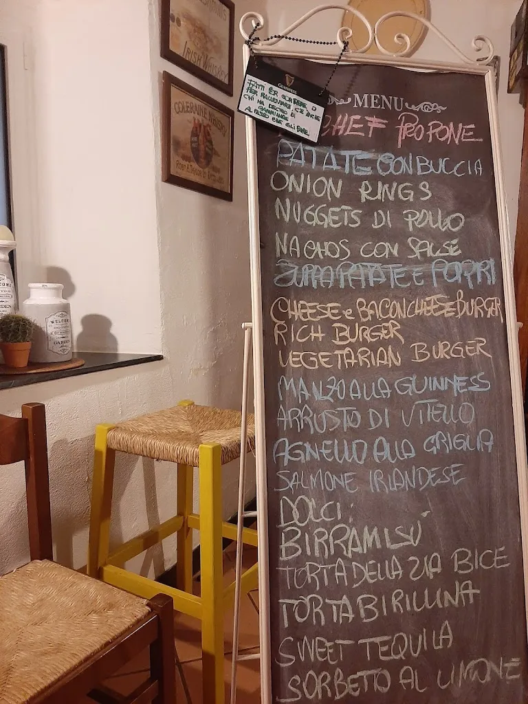 Menu_O'Connell Street, Irish Country Pub_Piana Crixia_image_1