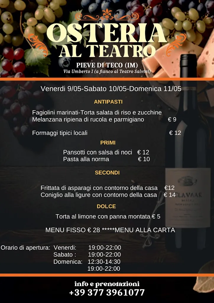 Menu_Osteria al Teatro_Pieve di Teco_image_1