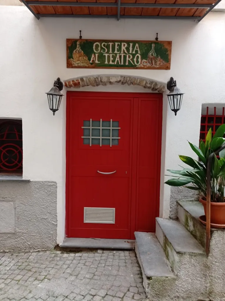 Osteria al Teatro restaurant in Pieve di Teco