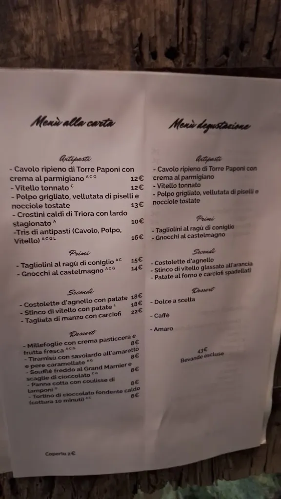 Menu_La Pignatta D'Oro_Pietrabruna_image_2