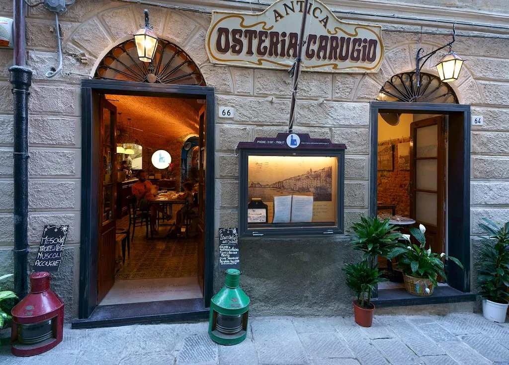 Antica Osteria del Carugio restaurant in Portovenere