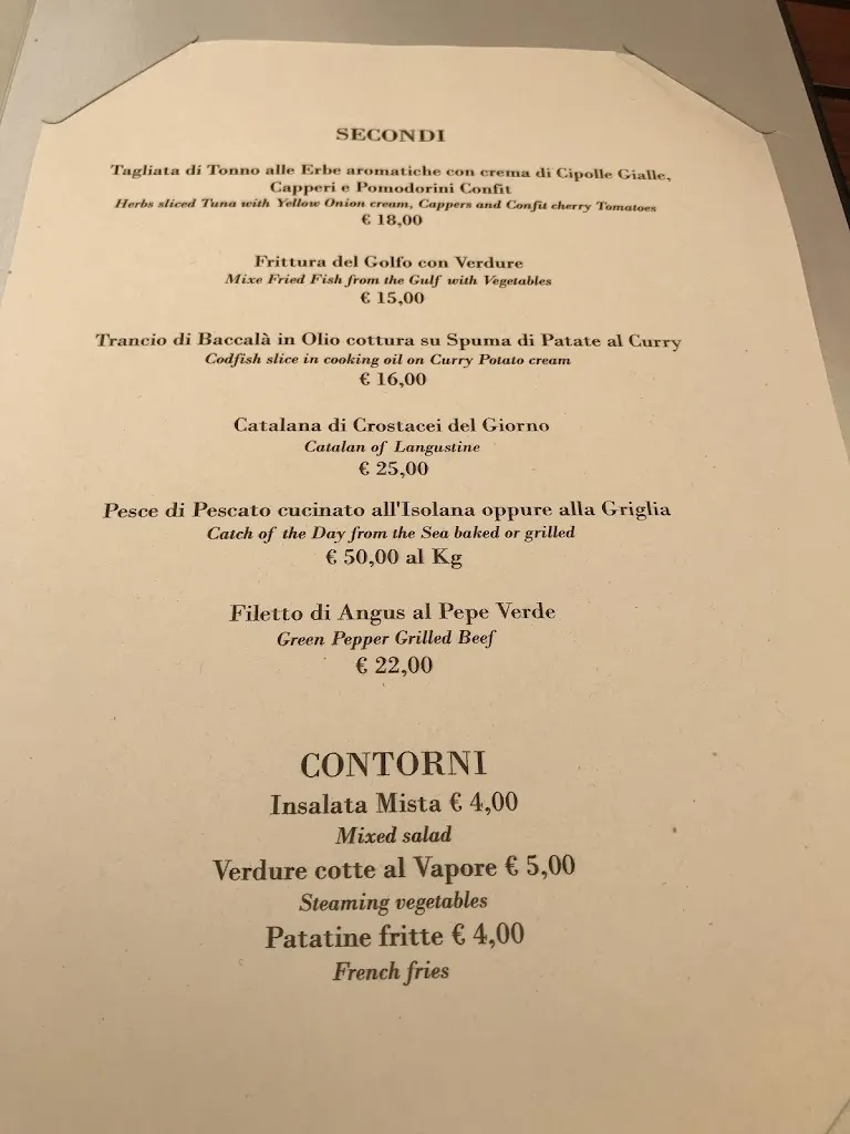 Menu_Trattoria Tre Torri_Portovenere_image_1