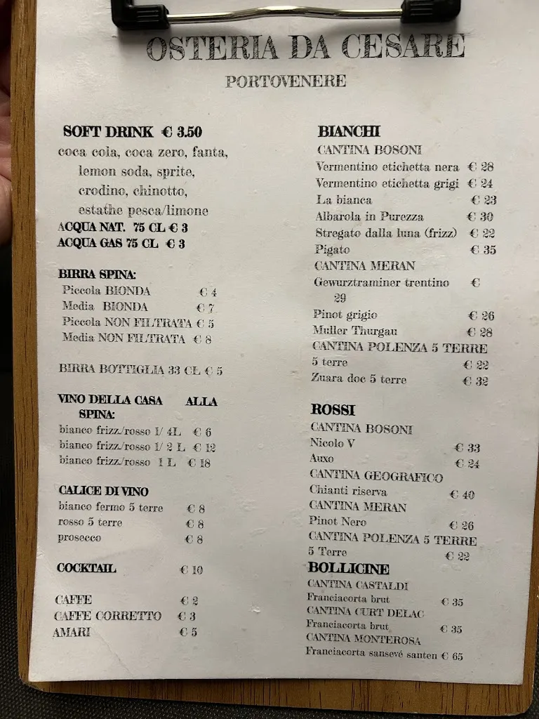 Menu_OSTERIA DA CESARE_Portovenere_image_2