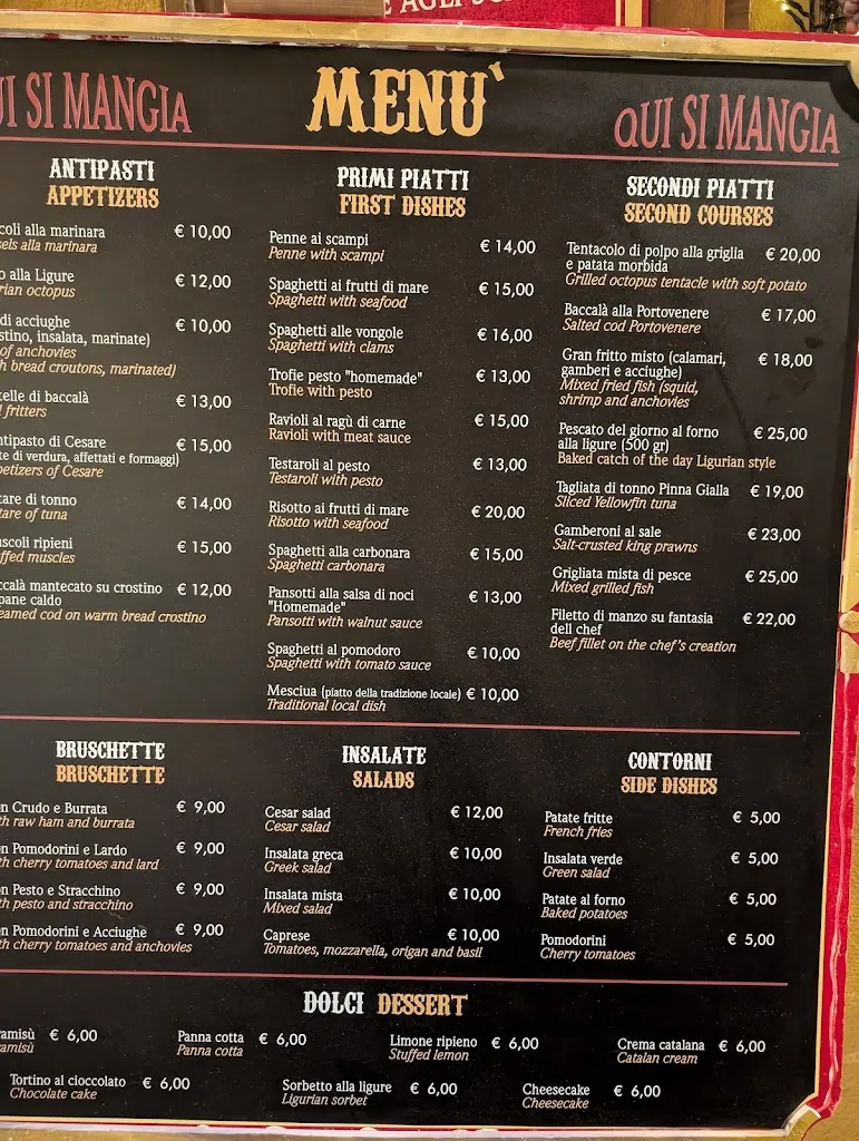 Menu_OSTERIA DA CESARE_Portovenere_image_3