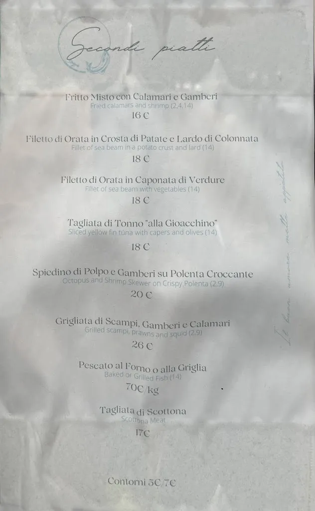 Menu_Ristorante Il Gambero_Portovenere_image_4
