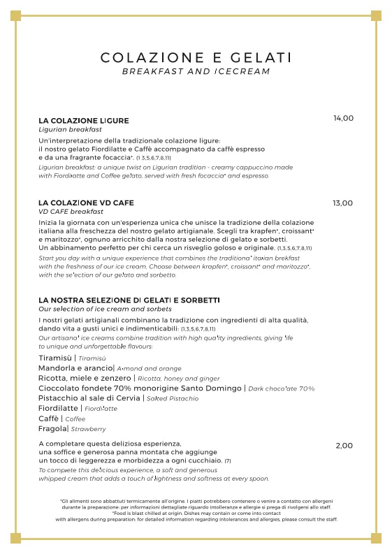 Menu_Vincenzo Dascanio Cafe - Portofino_Portofino_immagine_4