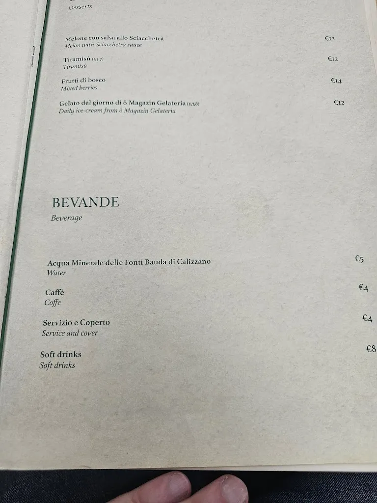 Menu_ö Magazín Ristörante_Portofino_image_2