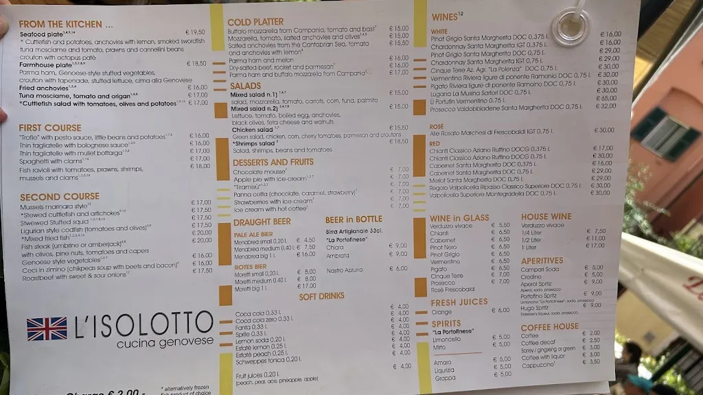 Menu_L'Isolotto_Portofino_immagine_1