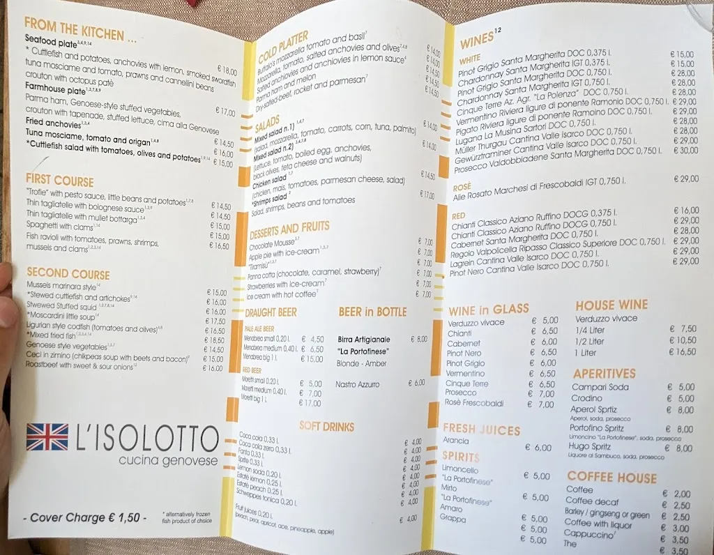 Menu_L'Isolotto_Portofino_immagine_2