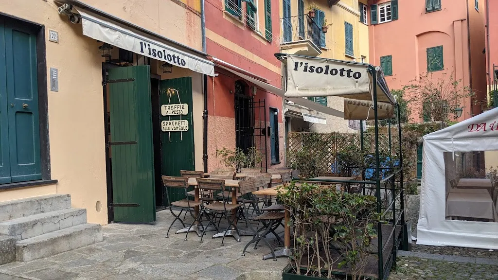 L'Isolotto restaurant in Portofino