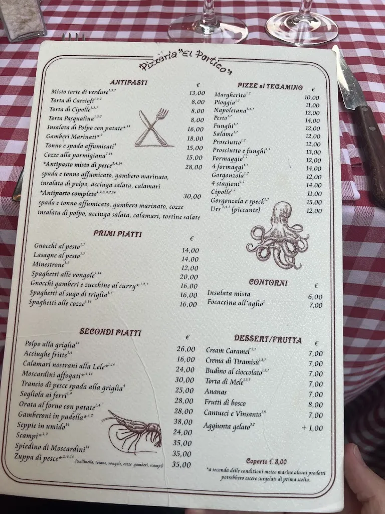 Menu_Pizzeria El Portico_Portofino_image_2