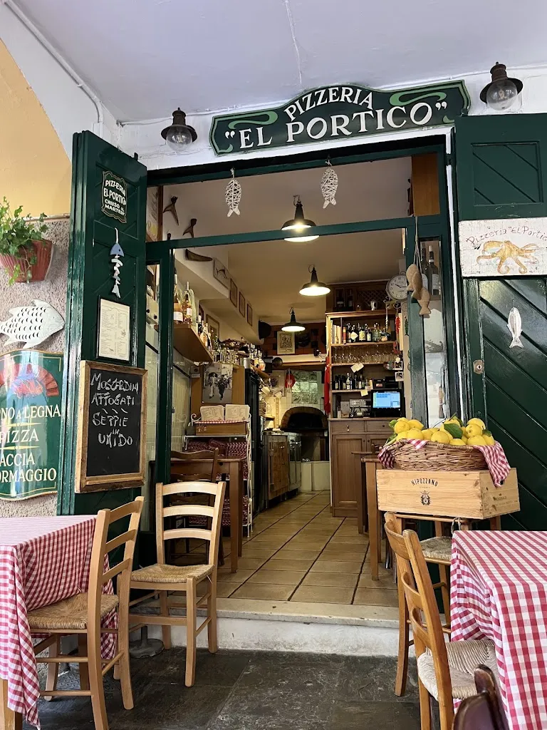 Pizzeria El Portico restaurant in Portofino