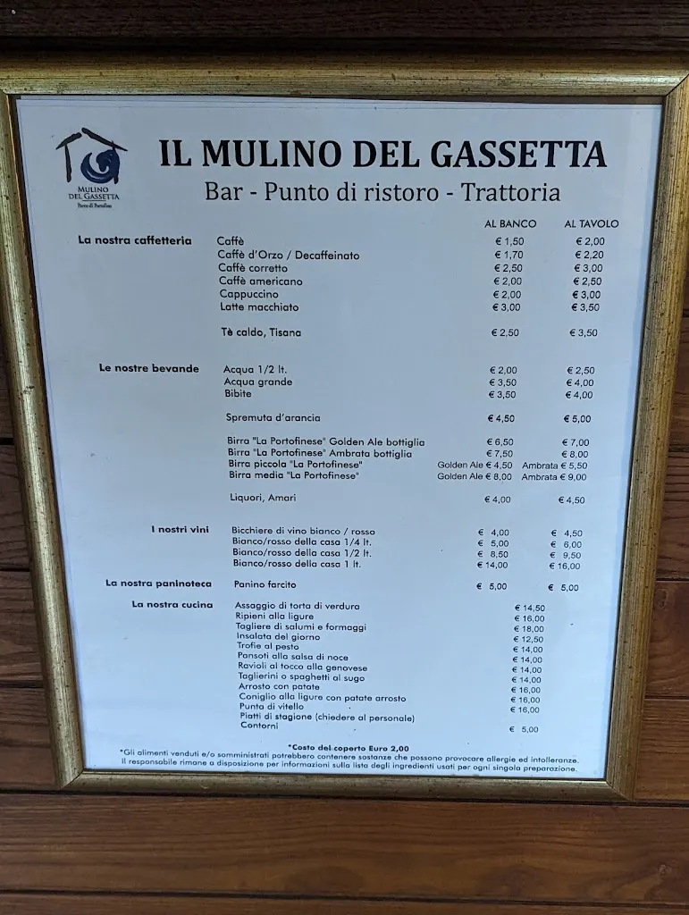 Menu_Mulino del Gassetta_Portofino_image_2