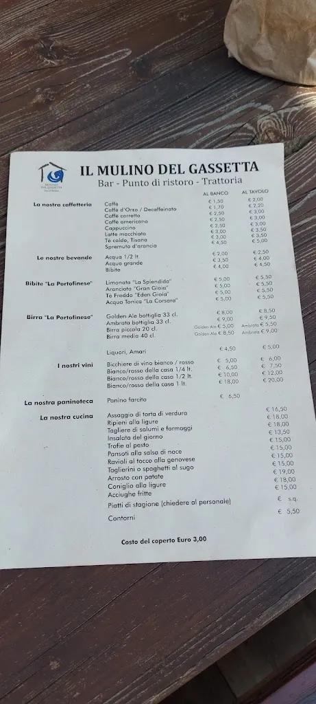 Menu_Mulino del Gassetta_Portofino_image_3