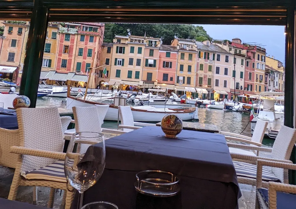 Delfino restaurant in Portofino