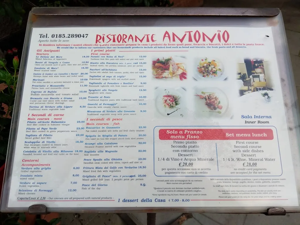 Menu_Ristorante Antonio_Portofino_image_1